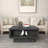 Caomhan Pedestal Coffee Table with Storage-386869803
