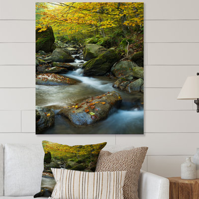 Beautiful Summer Forest Waterfall II " Beautiful Summer Forest Waterfall II "