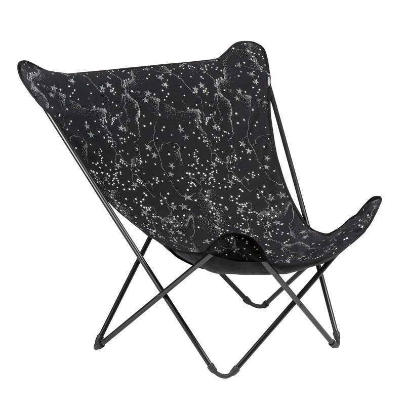 Chaise pliante Lafuma Peregrin Lafuma, Jaune, Noir, noir, noir, noir
