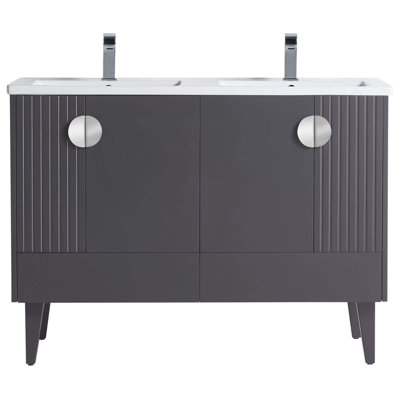 Ensemble de meuble-lavabo double 47 po Saimah