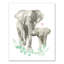 Art sur toile éléphant love Miral