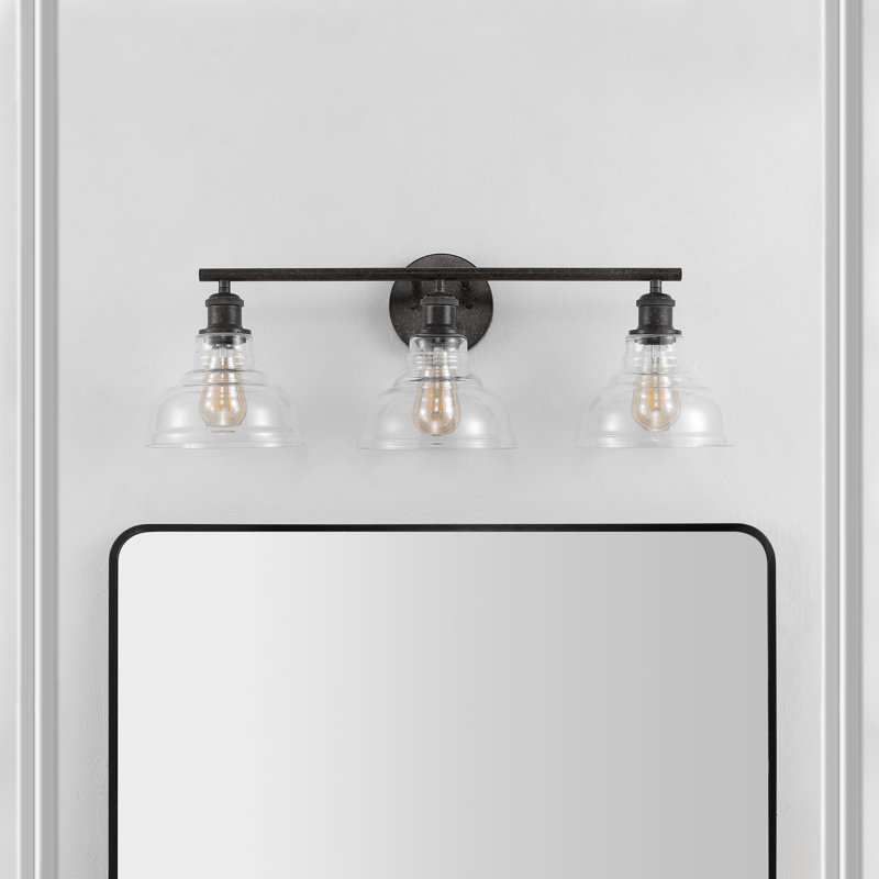 Brackenley 3 - Light Dimmable Vanity Light, Matte Black