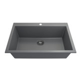 Campino 33'' L Single Basin Kitchen Sink