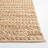 Kayshla Natural Fiber Handwoven Jute/Cotton Rug in Natural/Brown-1518064260