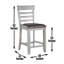 Chaise de comptoir (ensemble de 2)