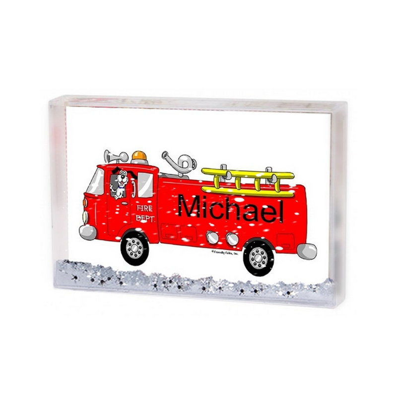 Cadre de boule à neige personnalisé, H 2,5 po x l 3,75 po x P 1 po