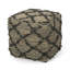 Pouf carré Poncho (SEULEMENT UN OTTOMAN)