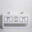 Ensemble de meuble-lavabo double 61 po Thome-406529600-406529603