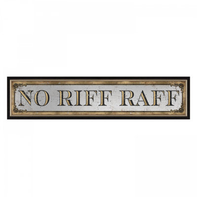 No Riff Raff Mirror 970x25x220mm