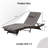Outdoor Wicker Long Reclining Chair Set of 2-1832258487