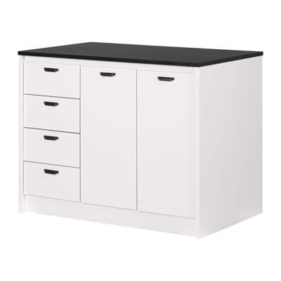 Myro Kitchen Island with Storage