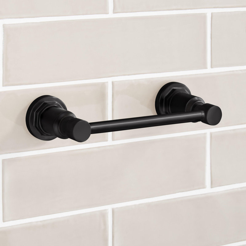 Greyfield Toilet Paper Holder, Brushed Gold