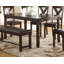 Table de salle à manger décontractée 6 pièces-1936112031