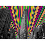 Flatiron Building NYC, Spring Print by Batya Kuncman