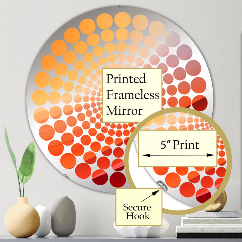 Circle Mirror, 23.6" x 23.6"