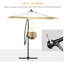 Parasol suspendu de 10 pi Outsunny-348058977