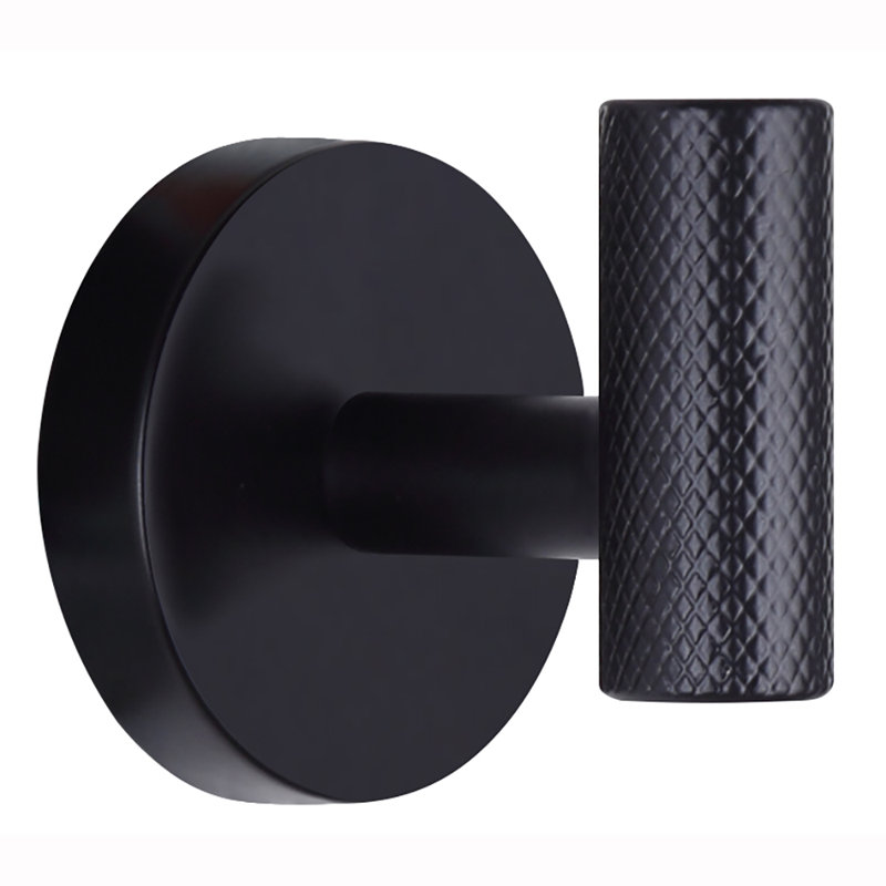 Varen Wall Mounted Robe Hook, Black
