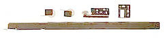 Aniakchak Single Track Drawer Slide Kit, 3.25" x 8.25" x 22.63"