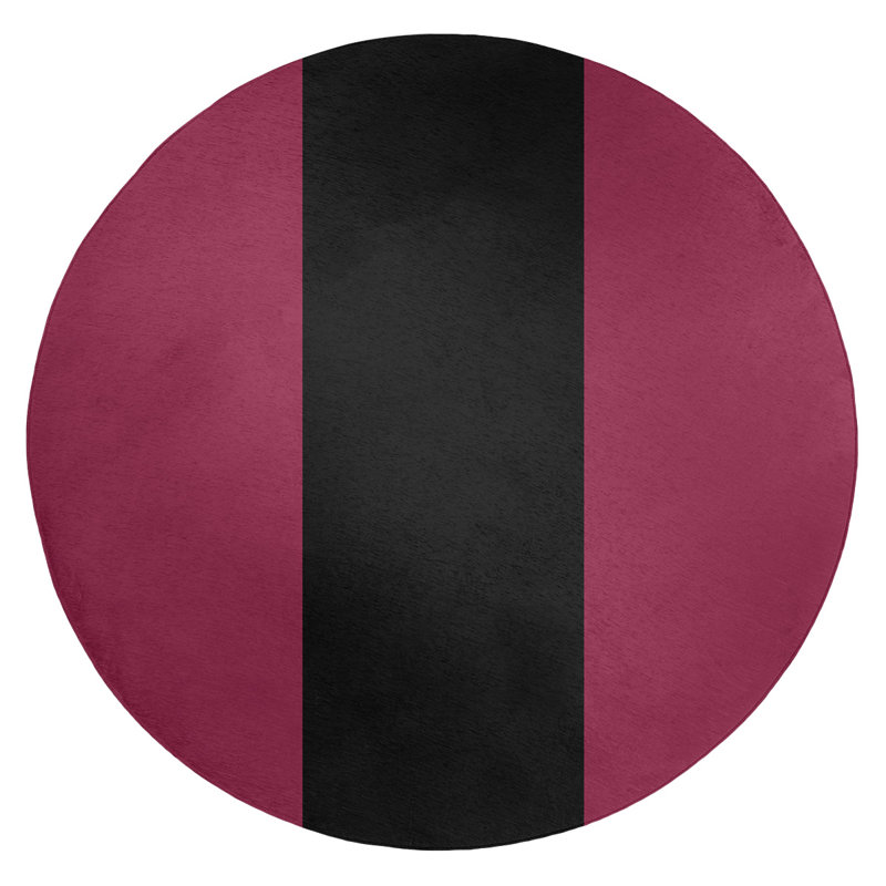Chenille Indoor Rug, Round 5'
