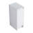 12" Freestanding Bathroom Storage Cabinet, Soft Close Doors, Glossy White,(KD-Packing)