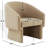 Mia Upholstered Wide Barrel Chair-690230970
