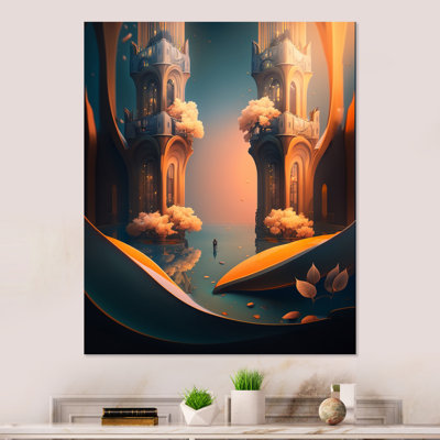 «Architectural Designs for the Futur II», reproduction sur toile