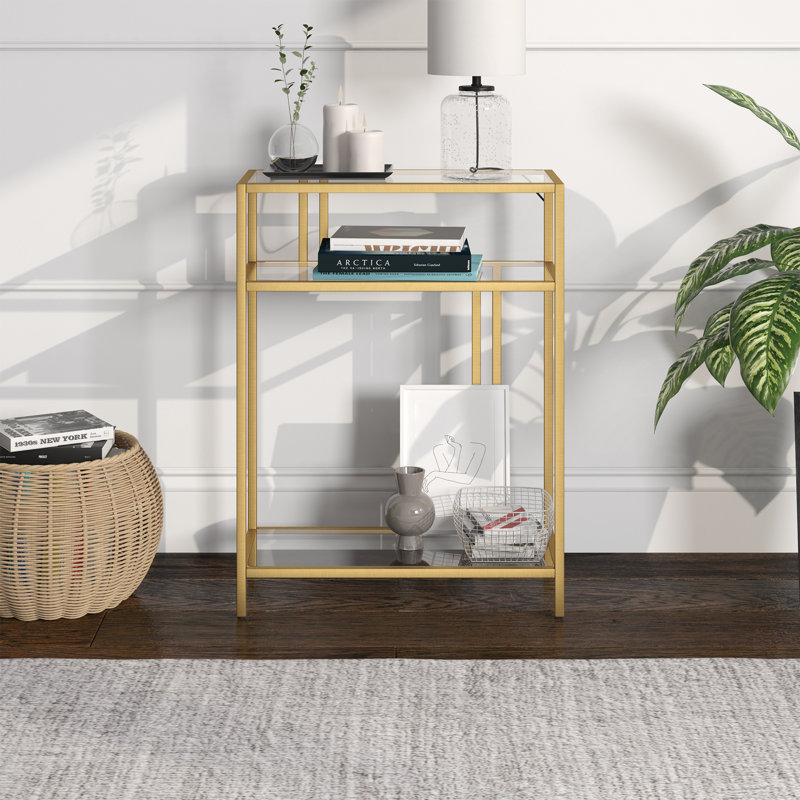 Console 48 po Cortland, H 29,5 po x l 22 po x P 8 po, Laiton