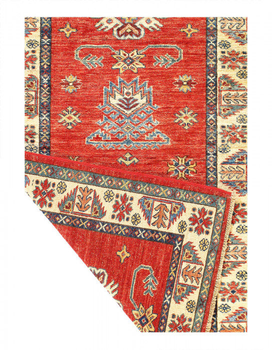 Fine Hand knotted Kazak Runner 2'9"x 11'7"