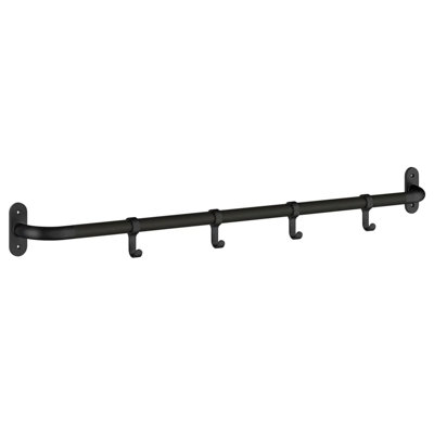 Scandinavian design 4 hook rack