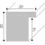 Adar Wood Picture Frame with Mat-2128178021