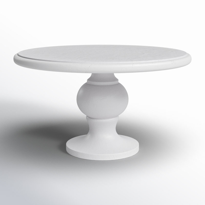 Toseland Round Concrete Outdoor Dining Table