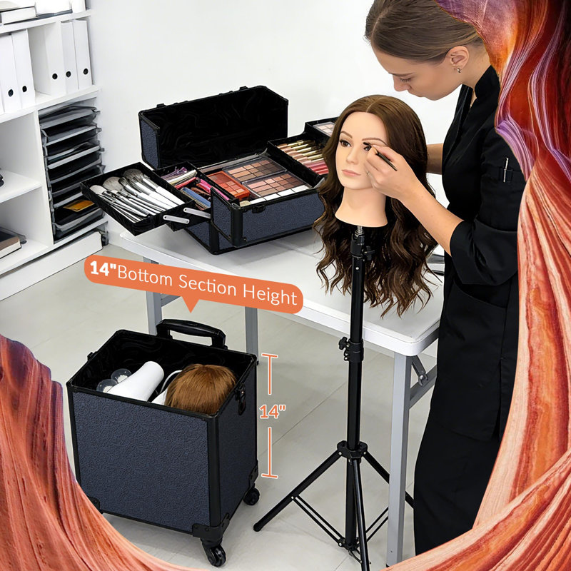 Organisateur de maquillage Byootique 4in1, Minuit rococo