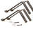 Jacqulyn 2 Piece Solid Wood Bracket Shelf