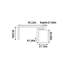 Bureau simple avec tiroir pour ordinateur-399861366