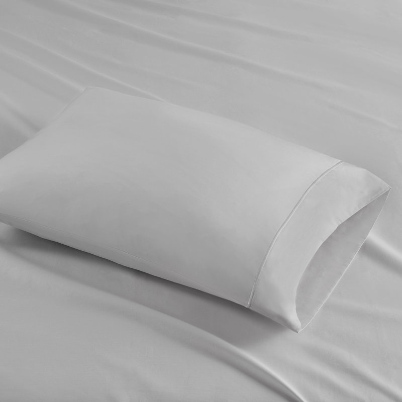 Croscill Luxury Egyptian 500TC Cotton Sheet Set, Queen, Gray