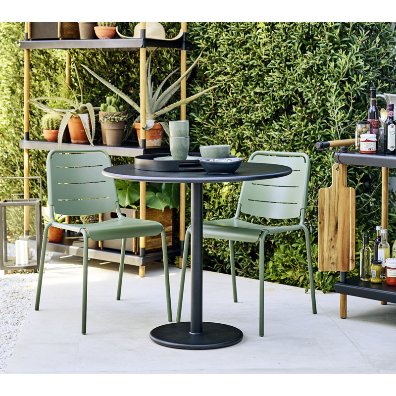 Copenhagen Side Chair, Dark Green