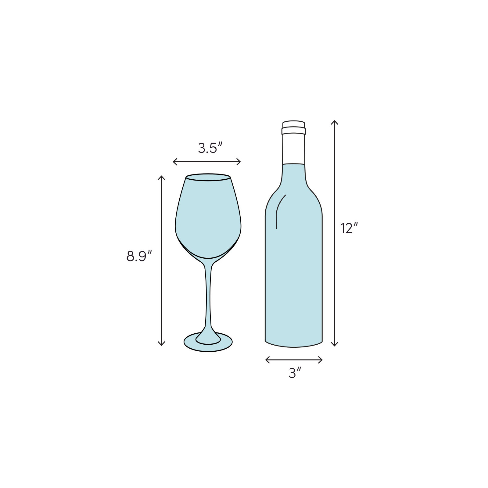 Forte 17 oz. Crystal Goblet