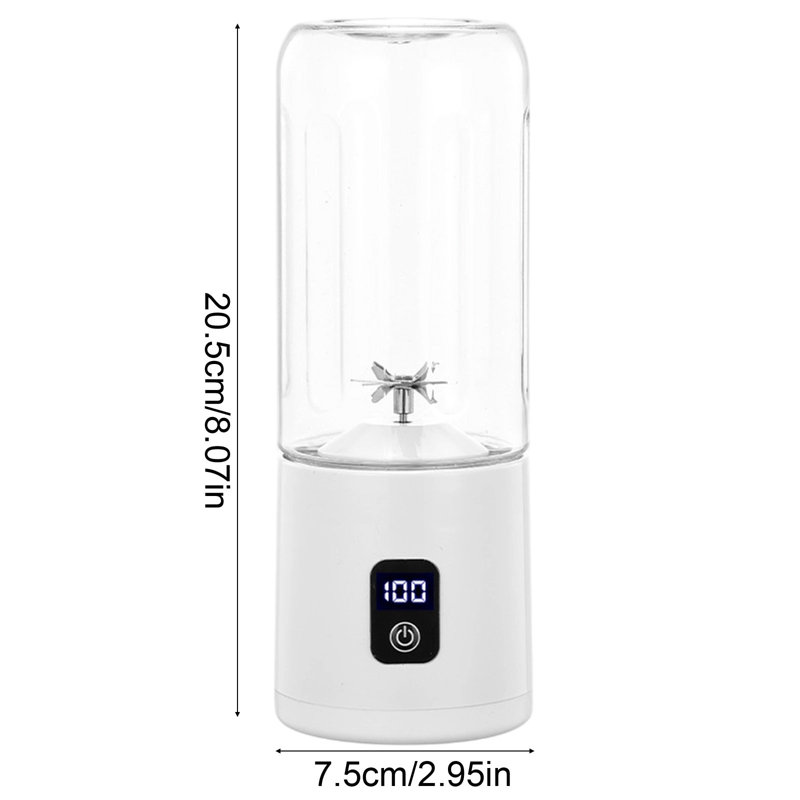 Wireless Portable Juicer Cup Juicer, White