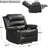 Danzo 37" W Faux Leather Recliner-1828092159