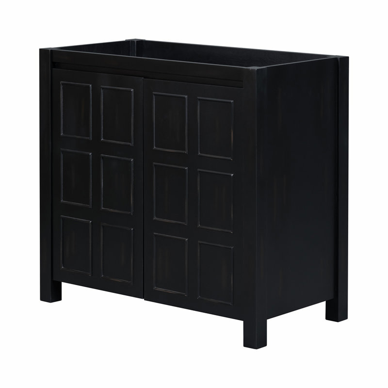 35.62'' Single Bathroom Vanity Base Only