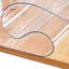 Clear Table Protector 100x200x0.2cm PVC Tablecloth Plastic Tablecover