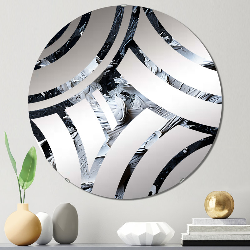 Miroir décoratif Kalyana, 23,6 po x 23,6 po