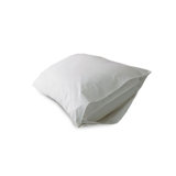 Spa Bed Linens TC-200 Premium Cotton-Poly Large Pillowcase, Size 20"x28", Colour White 8/Pack