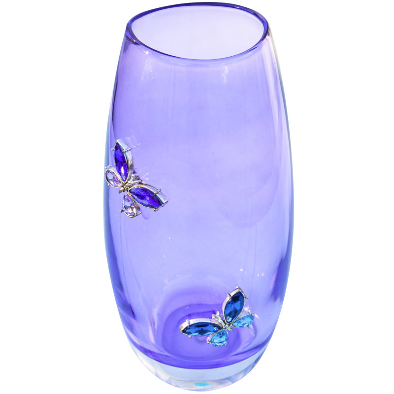 Handcrafted Crystal Table Vase