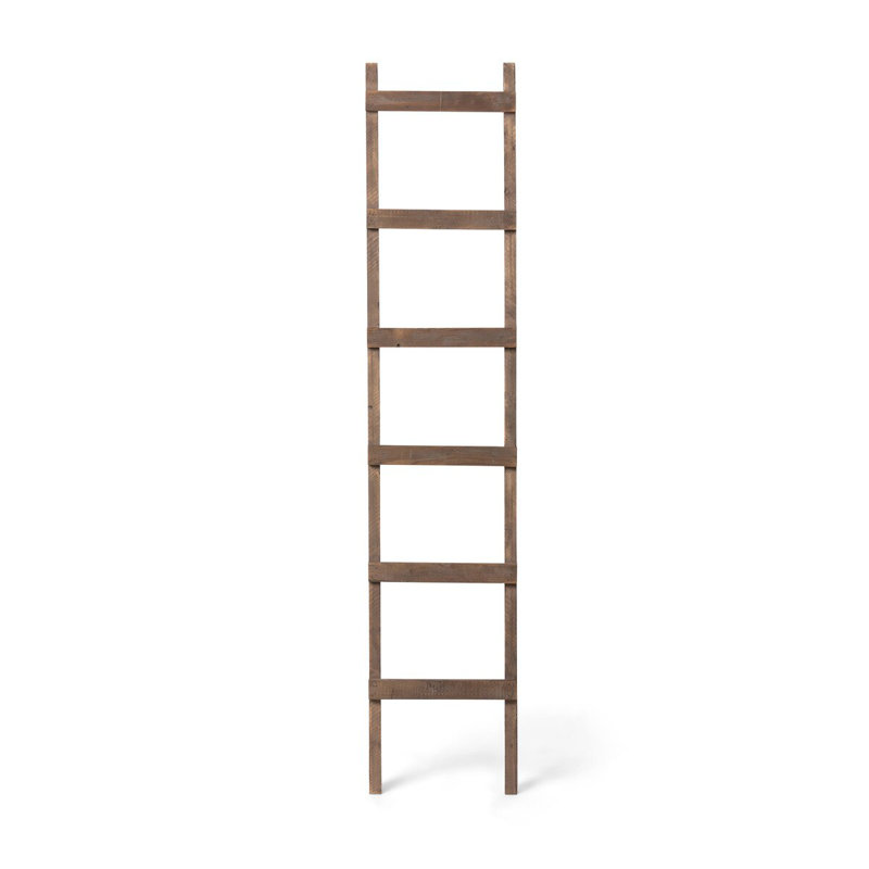 Échelle de présentation en bois