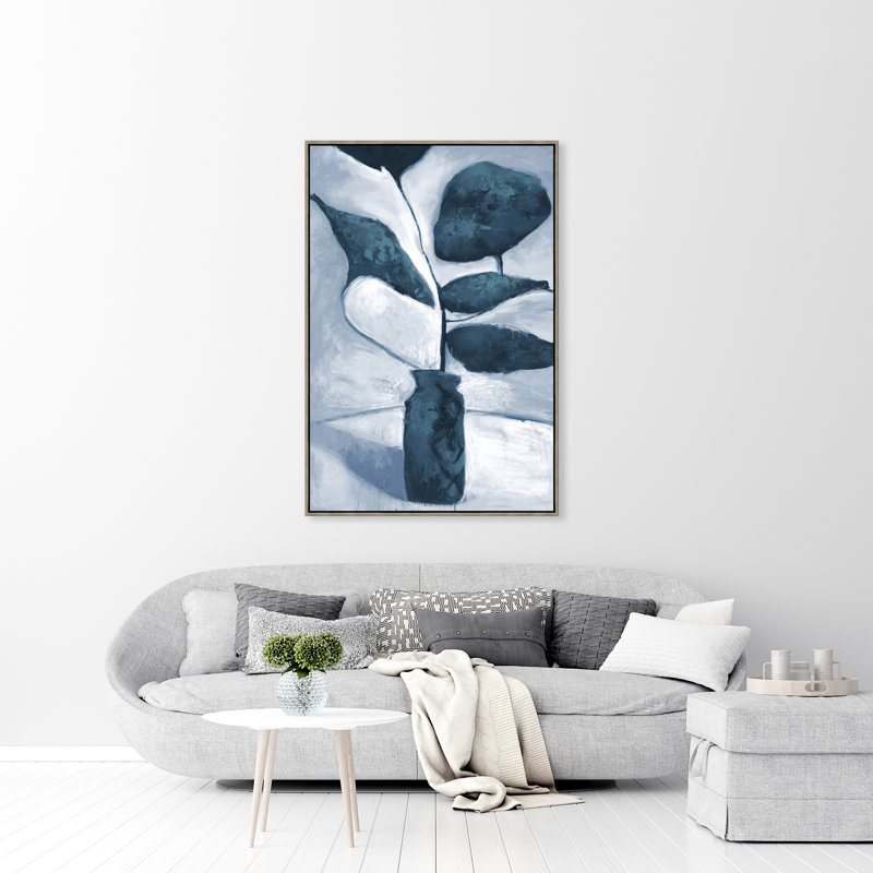 Bluish Painting by Fern Cassidy