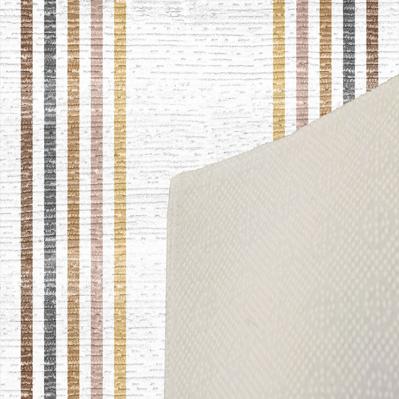 Luxurious Woven Area Rug, 5.9 x 9.2 ft, 100% Polyester, Antibacterial | Non-Slip PVC Felt Dot Underside, 0.3 in Pile Height | Machine Washable, 3D Digital Print, Perfect for Living Room & Bedroom Décor
