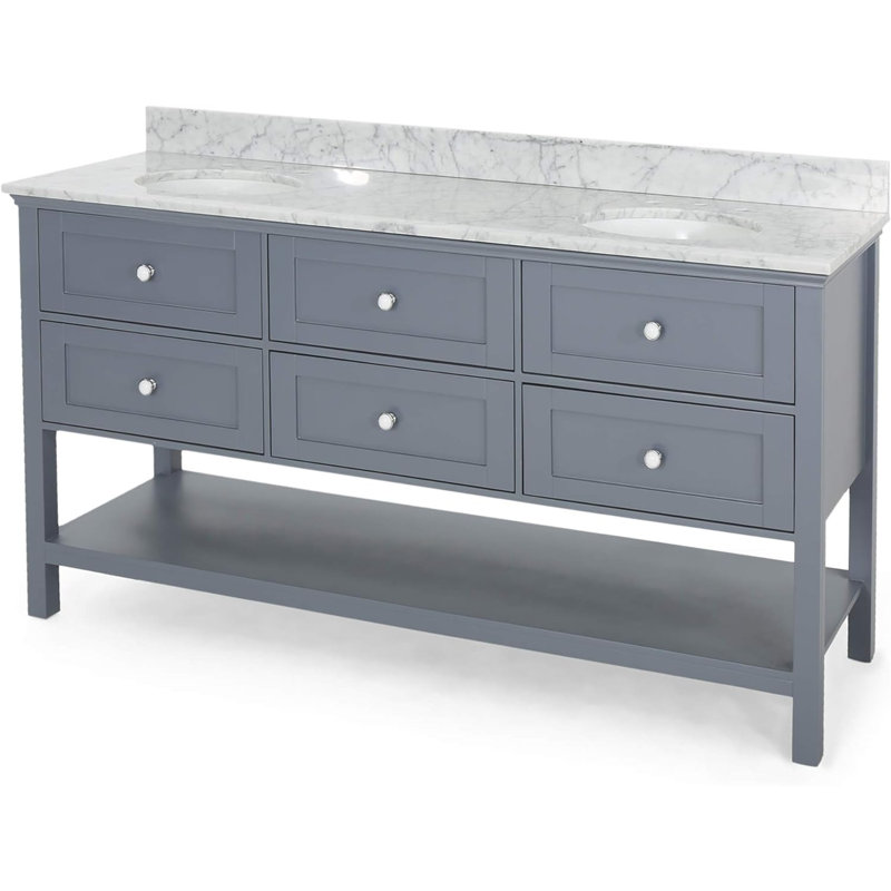 Ensemble de meuble-lavabo double 73 po Nazeer