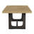 Caramel And Cocoa Trestle Dining Table
