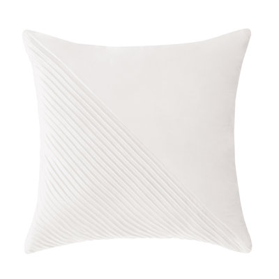 Coussin décoratif en polyester texturé
